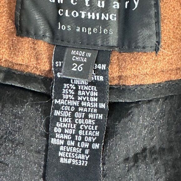 Sanctuary Copper Brown Shorts Sz 26 - Picture 9 of 10